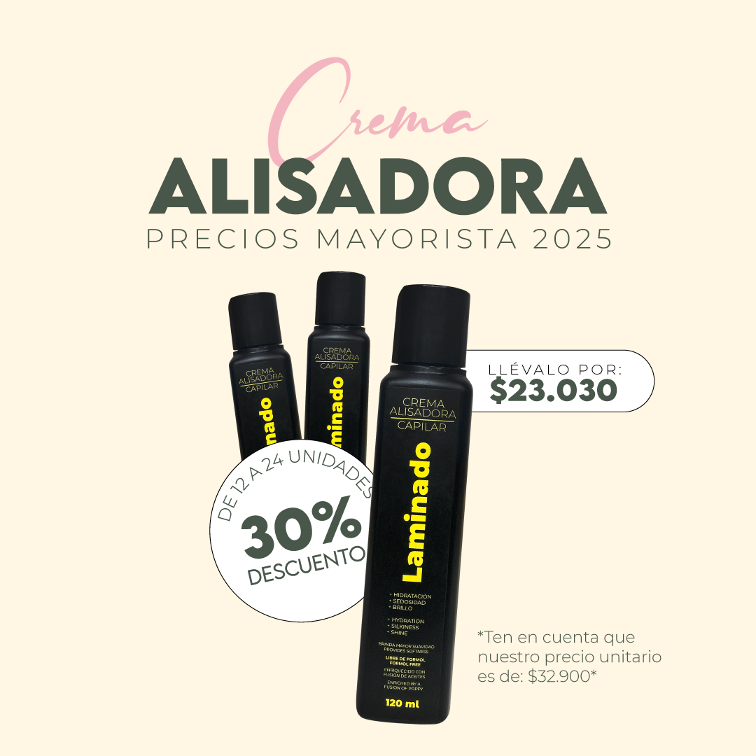 CREMA ALISADORA LZ 120ML Mayoristas 12 a 24 Unidades