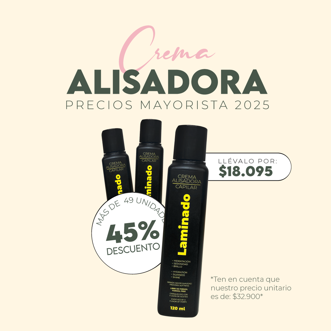 CREMA ALISADORA LZ 120ML Mayoristas por +49 Unidades
