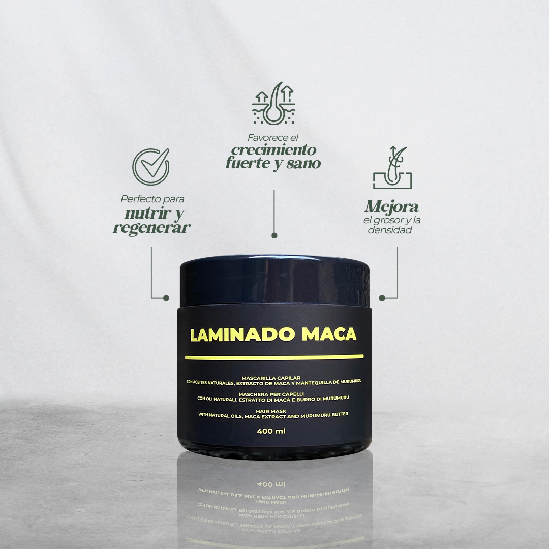LAMINADO MACA 400ML - Regeneración capilar