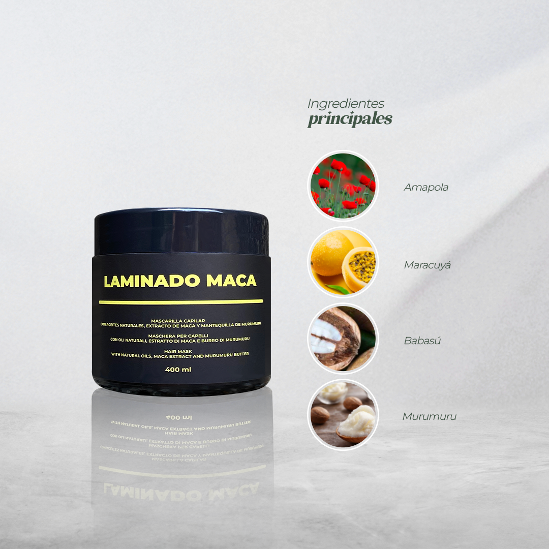 LAMINADO MACA 400ML - Regeneración capilar