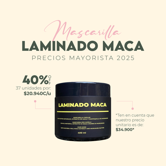 LAMINADO MACA 400ML MAYORISTA x 37 UNIDADES