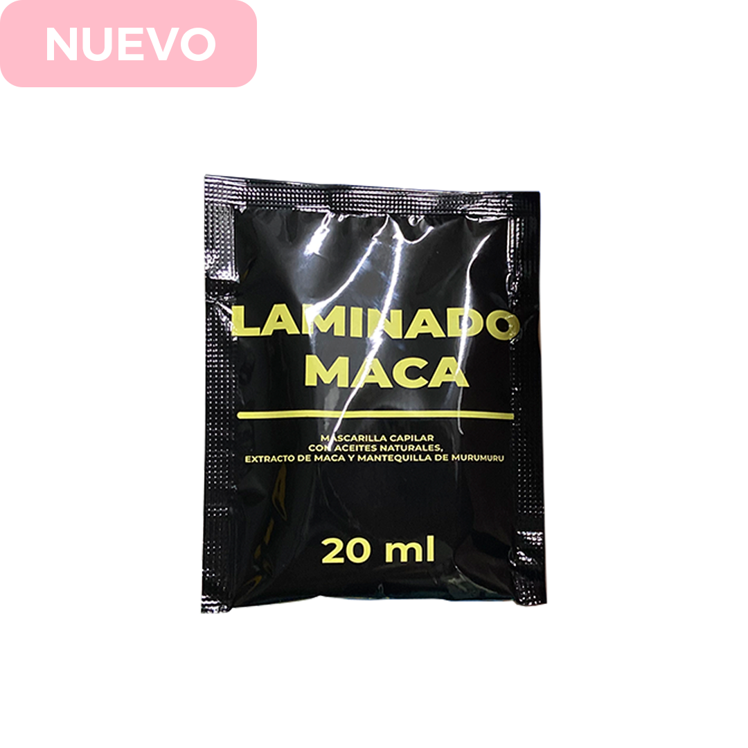 SACHET LAMINADO MACA 20ML- Regeneración capilar
