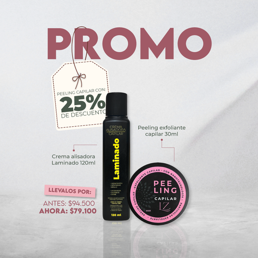 Laminado + PEELING CAPILAR(25%OFF)