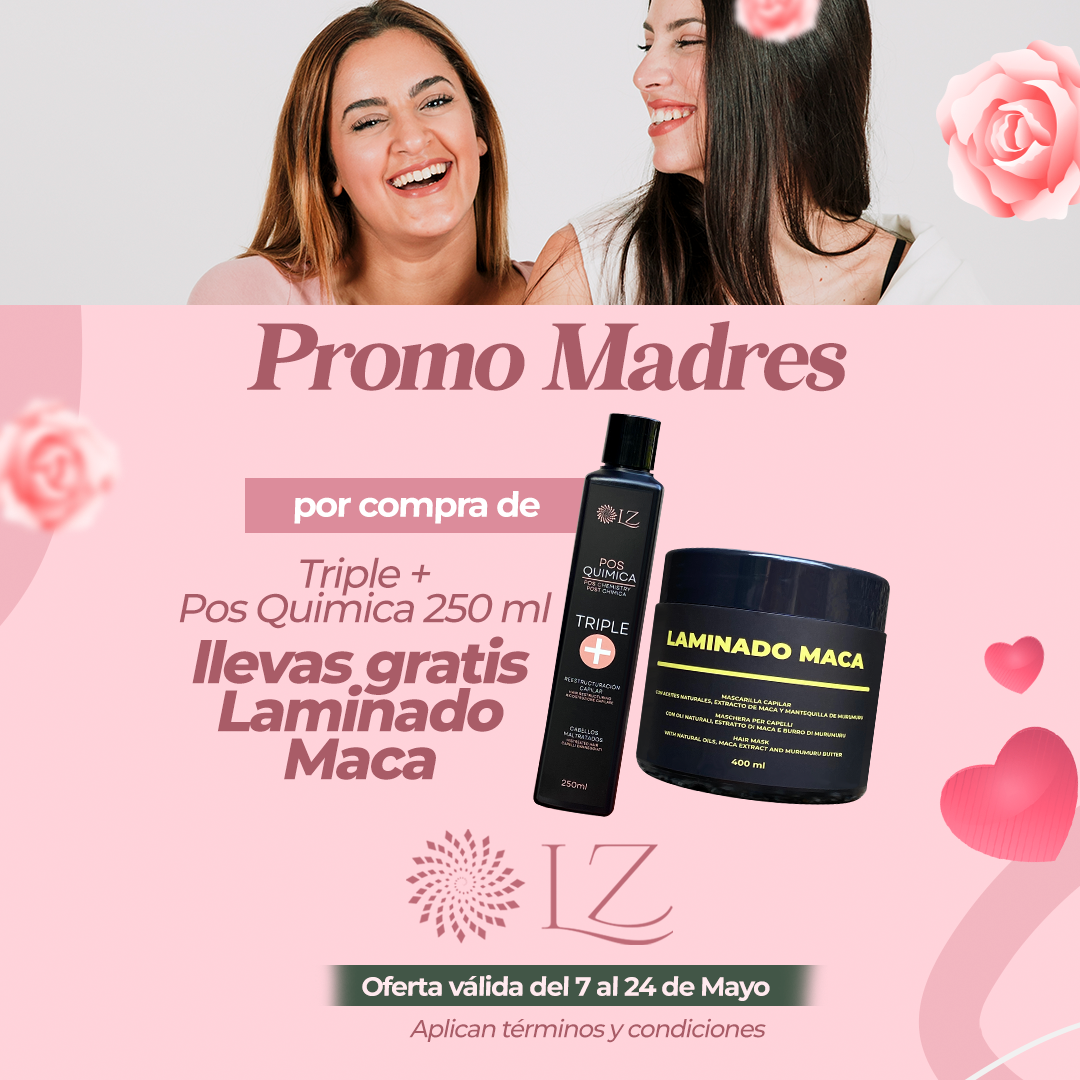 TRIPLE + POS QUÍMICA - Recupera tu cabello