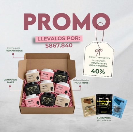 PROMO MAYORISTA 24 UNIDADES DE PRODUCTOS DE UN LITRO