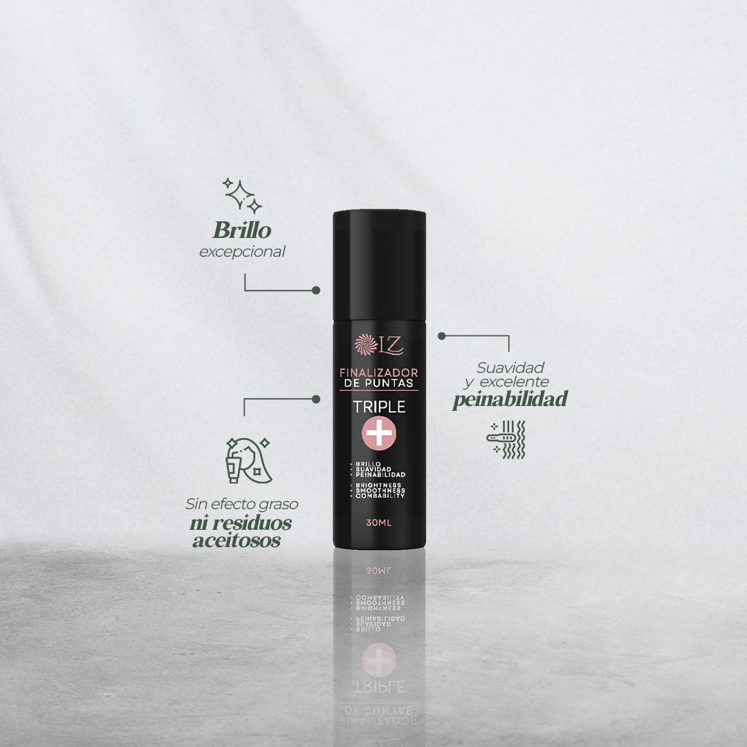 ÓLEO FINALIZADOR DE PUNTAS TRIPLE + / 30ML