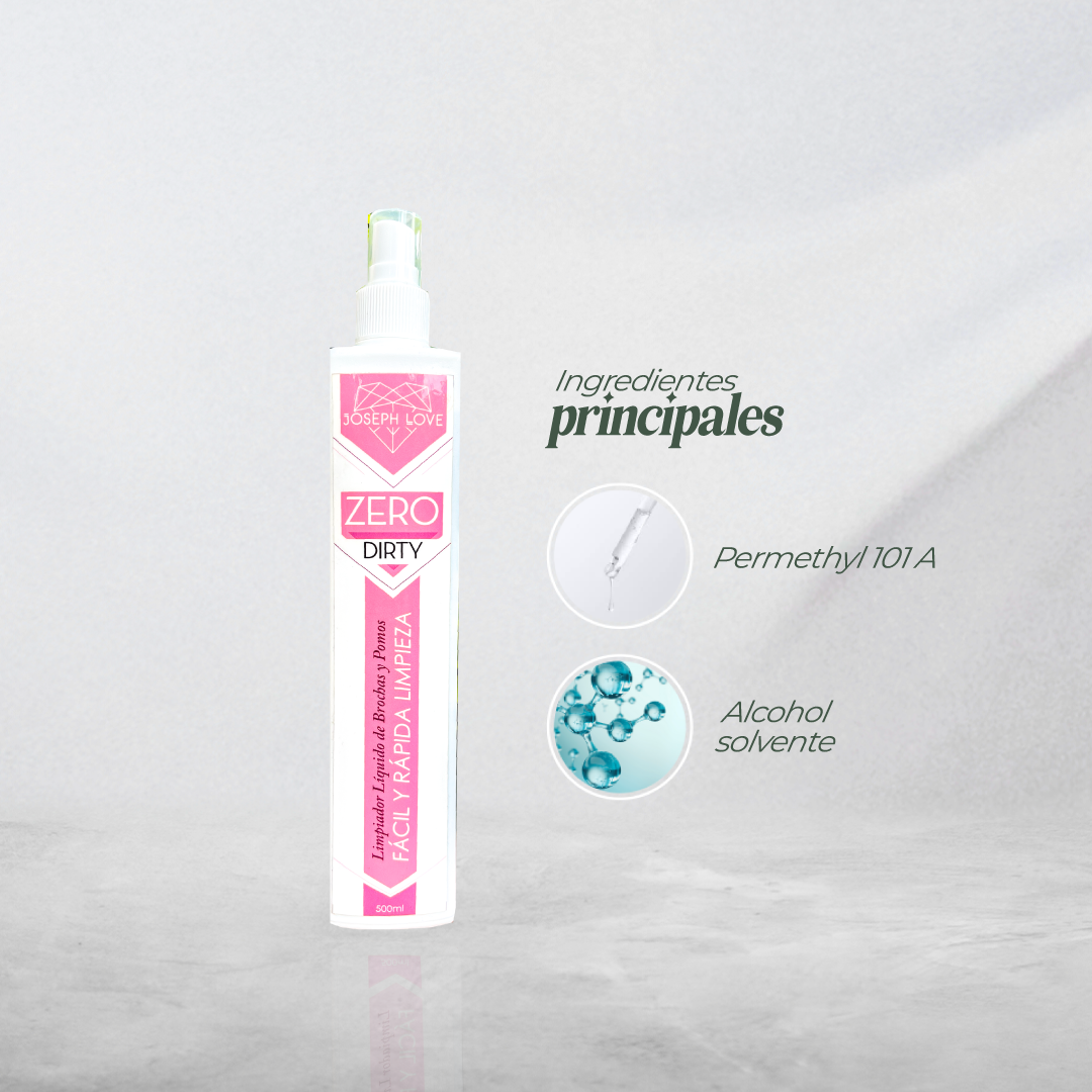 ZERO DIRTY- LIMPIADOR DE BROCHAS / SUPER LIQUIDACIÓN