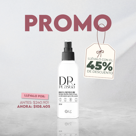 PROMO ANTI FRIZZ DR. PLASTIA 45% OFF