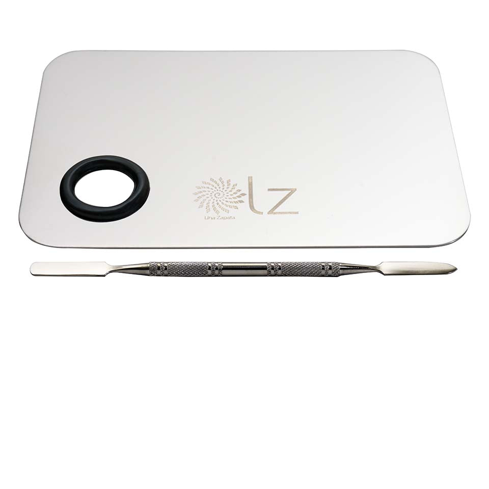 ESPÁTULA METALICA PARA MAQUILLAJE 50% OFF