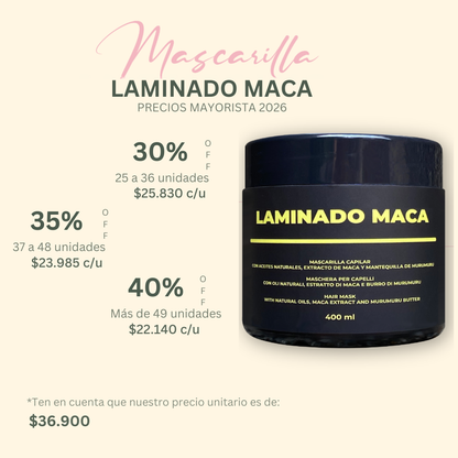 LAMINADO MACA 400ML MAYORISTA