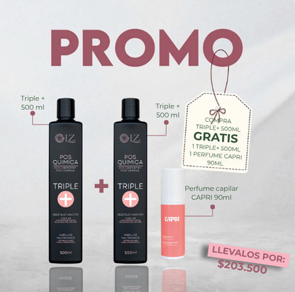 PROMO COMPRA 1 ZBOOM, LLEVA GRATIS UNO IGUAL + 1 PERFUME CAPRI