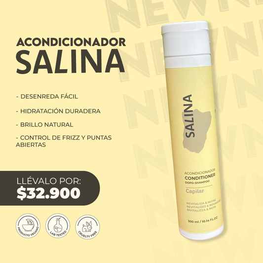 Acondicionador Salina Crespas 300ml