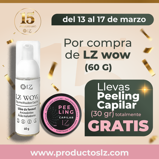 ESPUMA ALISADORA - LZ WOW