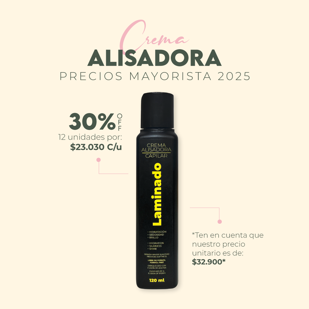 CREMA ALISADORA LZ 120ML Mayoristas x 12 Unidades – Productos LZ