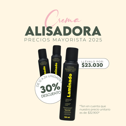 CREMA ALISADORA LZ 120ML Mayoristas 12 a 24 Unidades
