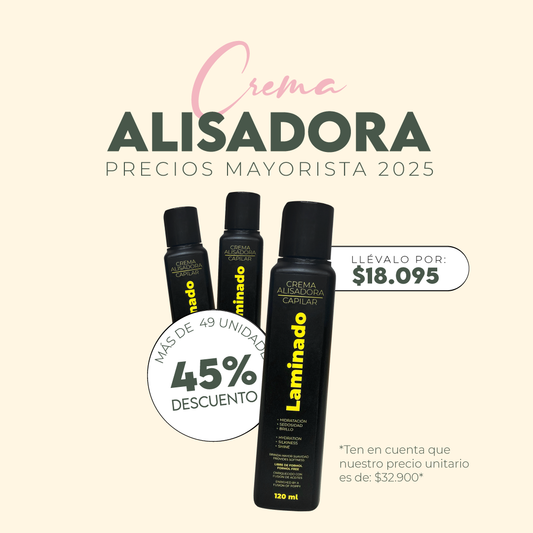 CREMA ALISADORA LZ 120ML Mayoristas por +49 Unidades