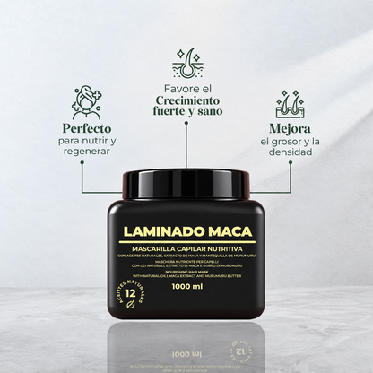 PROMO LAMINADO MACA 1000ML - Regeneración capilar | GRATIS SACHET OLEO SALINA 5ML
