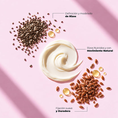Crema gel para peinar rizos 300ml