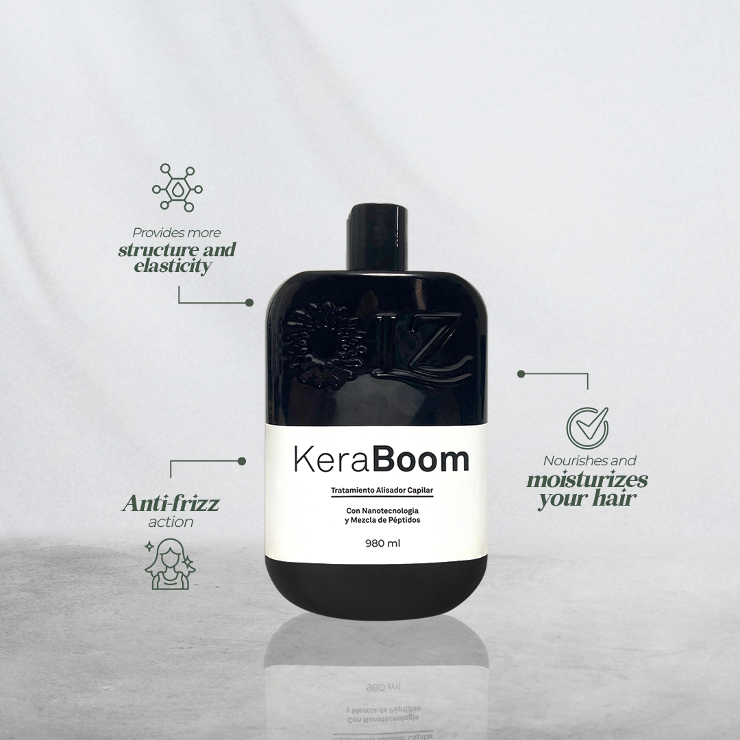 KERABOOM MULTIPÉPTIDOS - ALISA UN 85% SIN FORMOL