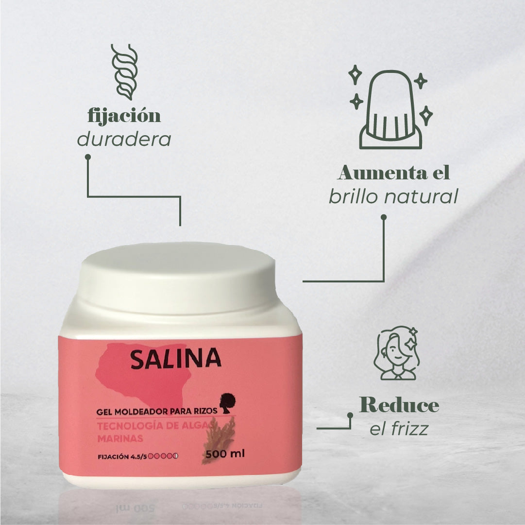 Gel Moldeador capilar SALINA 500gr