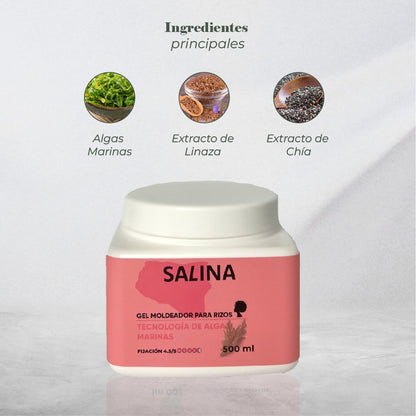 Gel Moldeador capilar SALINA 500gr