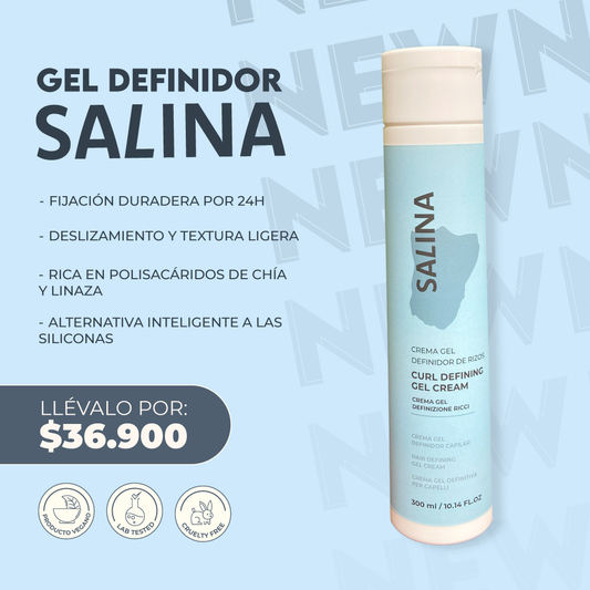Crema Gel Definidor Salina Crespas 300ml