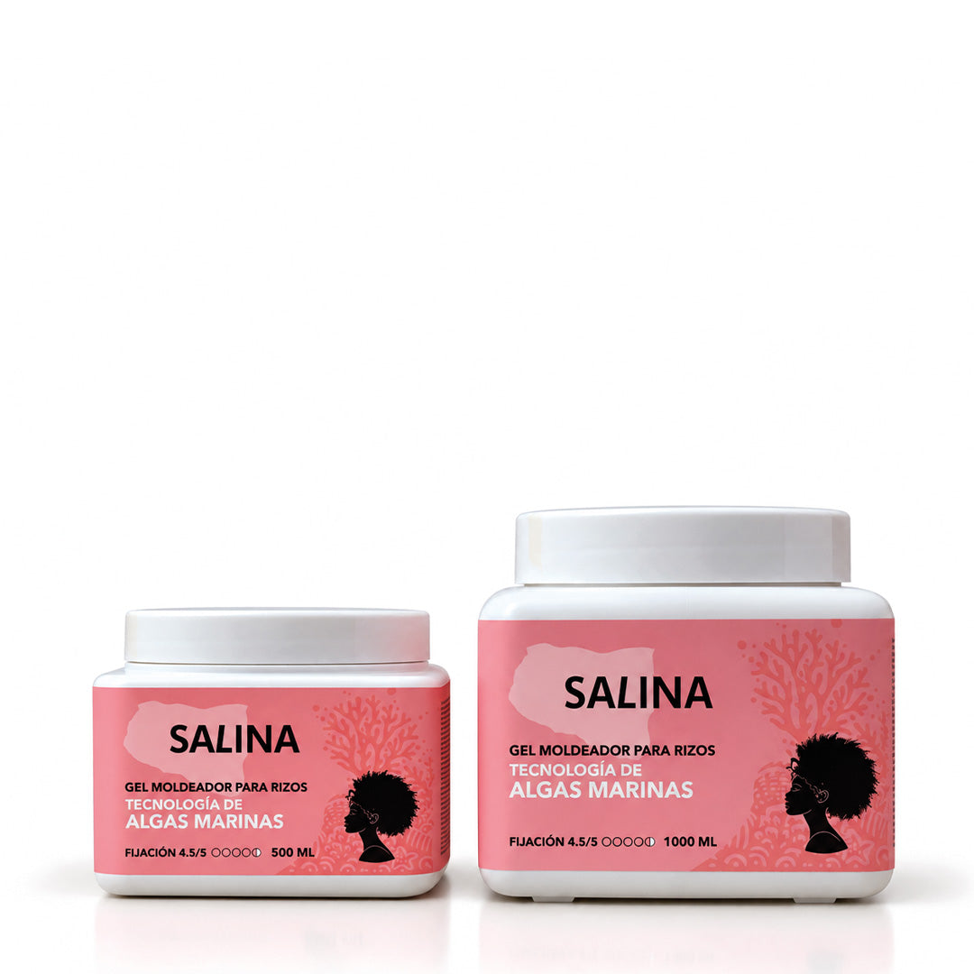 Gel Moldeador de Rizos Salina