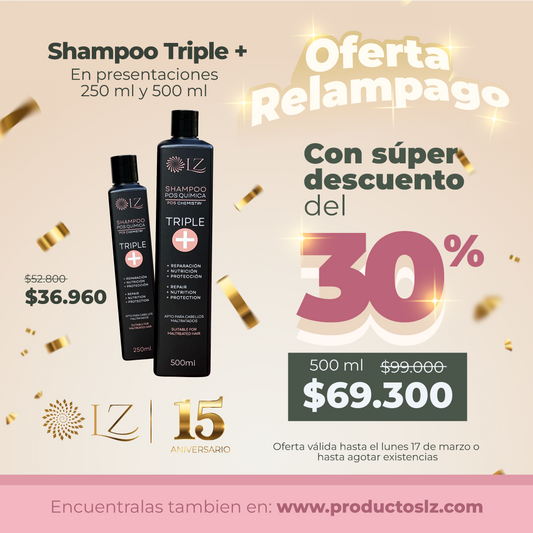 SHAMPOO TRIPLE +