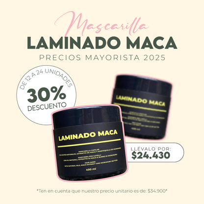 LAMINADO MACA 400ML MAYORISTA 12 A 24 UNIDADES