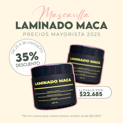 LAMINADO MACA 400ML MAYORISTA 25 A 36 UNIDADES