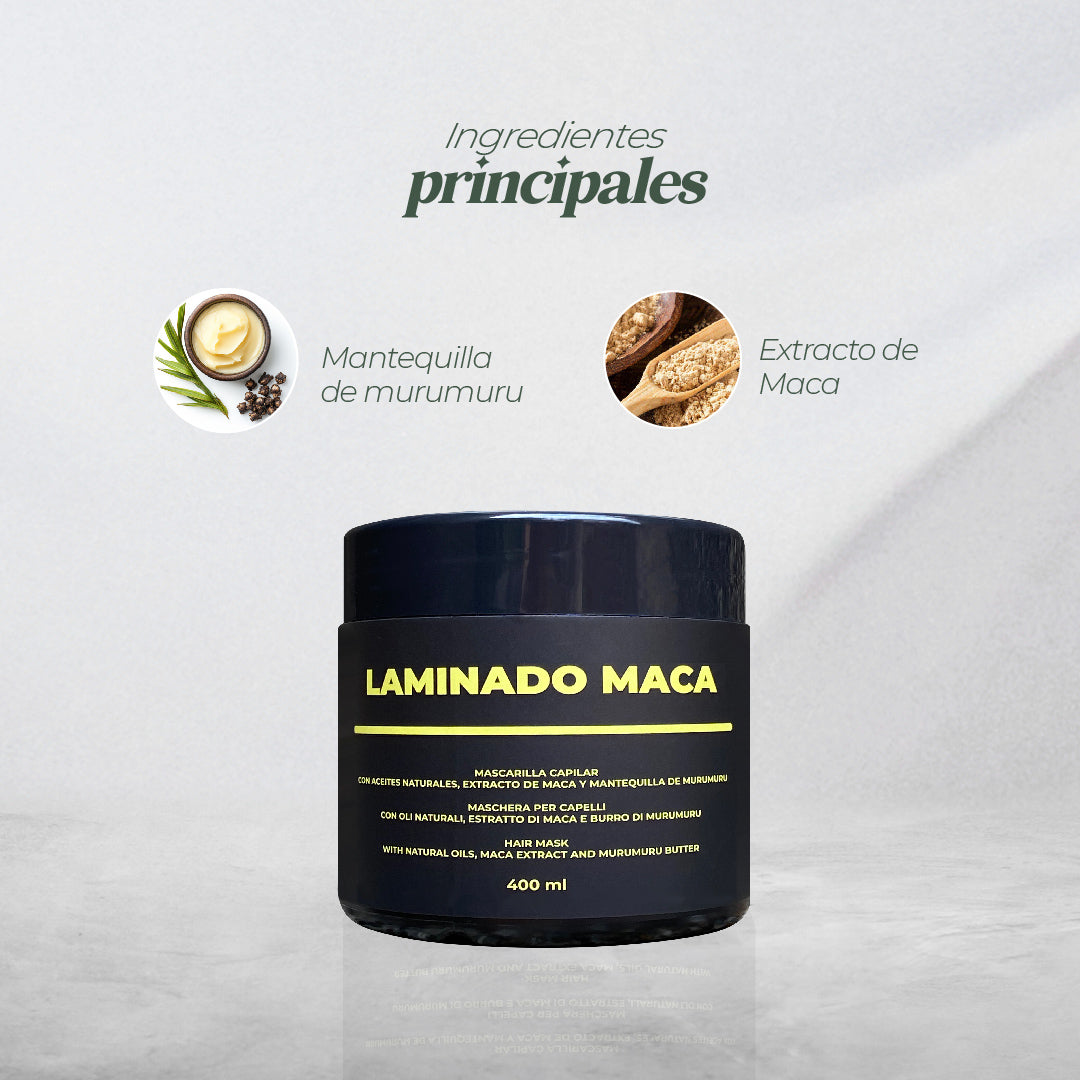 LAMINADO MACA 400ML - Regeneración capilar