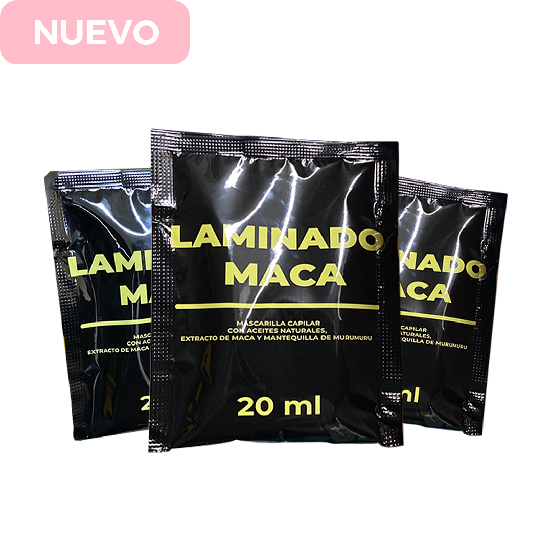 SACHET LAMINADO MACA 20ML- Regeneración capilar