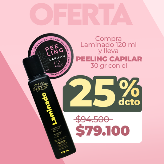 Laminado + PEELING CAPILAR(25%OFF)