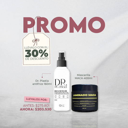 Promo kit Dr plastia 160 ML 30% + Maca 400ml