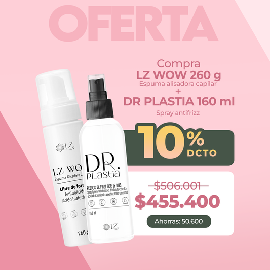 ESPUMA ALISADORA LZ WOW + DR. PLASTIA