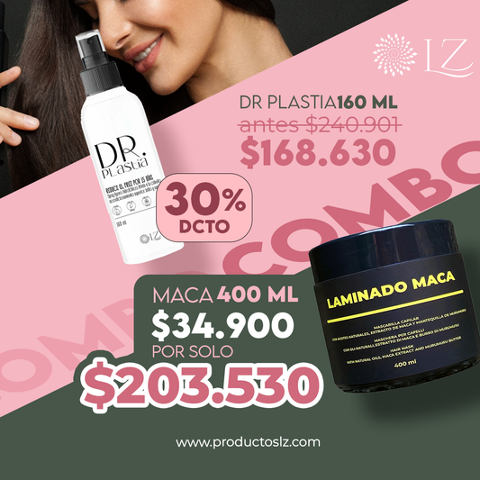Promo kit Dr plastia 160 ML 30% + Maca 400ml
