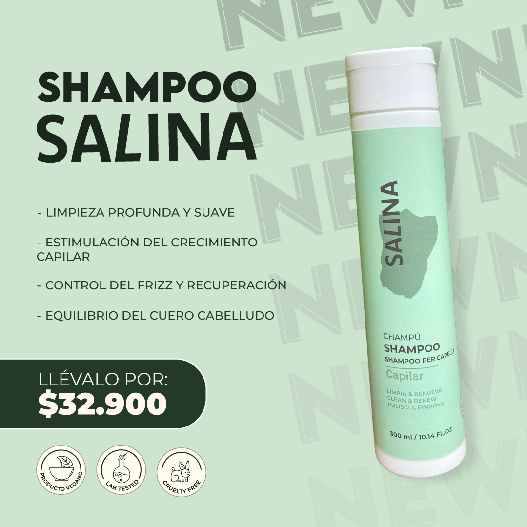 Shampoo Salina Crespas 300ml