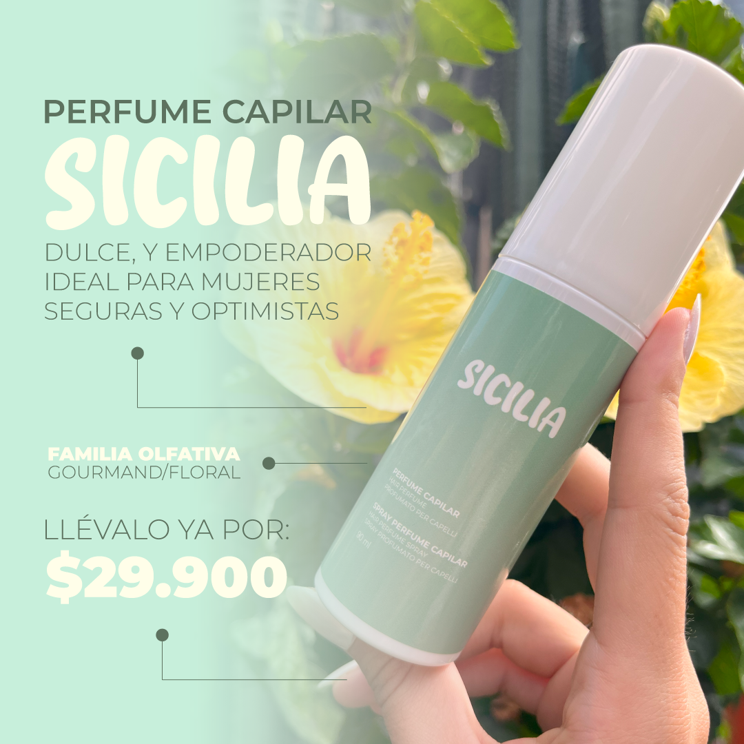 SICILIA - Perfume Capilar 90ml