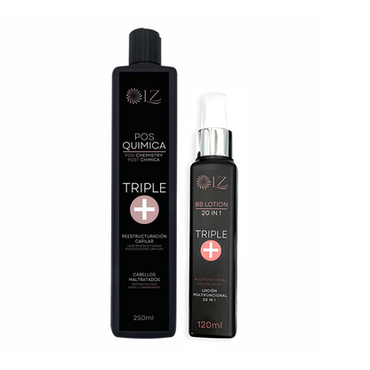 TRIPLE + POS QUÍMICA 250ML + BB LOTION 120ML