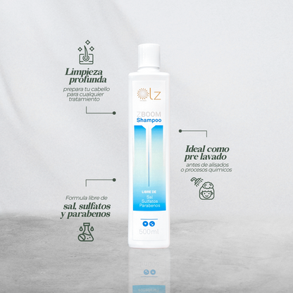 PROMO ZBOOM - SHAMPOO LIMPIEZA PROFUNDA 500ML - PAGA 1 LLEVA 2