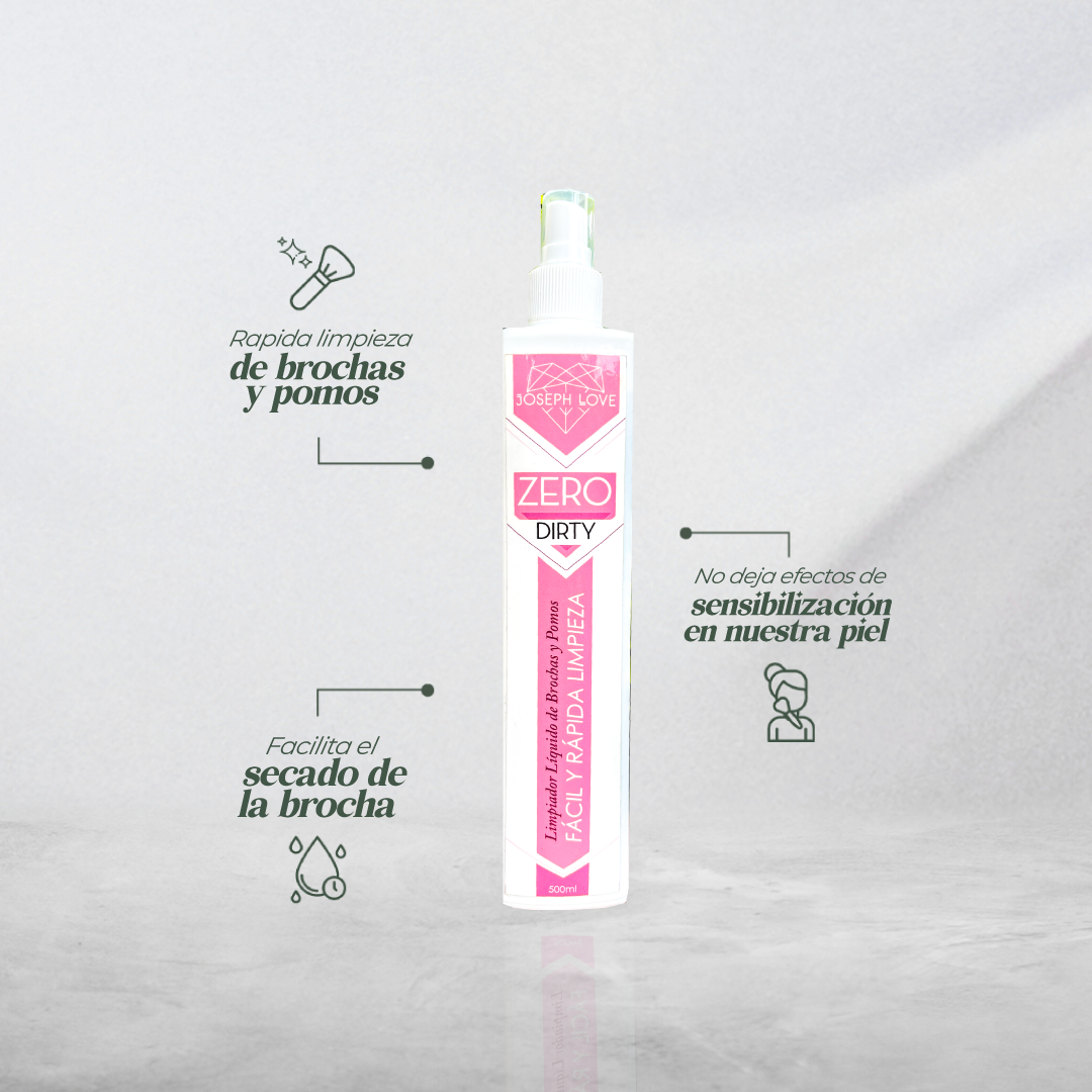 ZERO DIRTY- LIMPIADOR DE BROCHAS / SUPER LIQUIDACIÓN