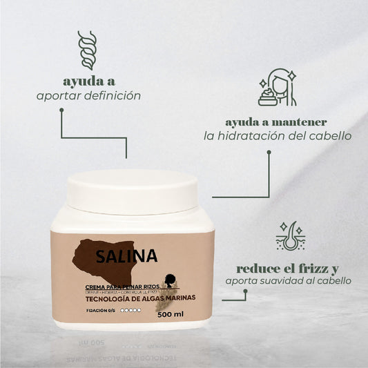 Crema para peinar capilar SALINA 500gr