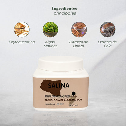 Crema para peinar capilar SALINA 500gr