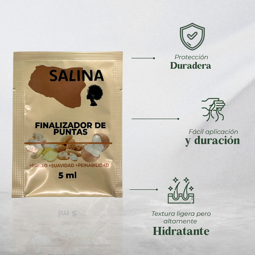 SACHET FINALIZADOR DE PUNTAS PARA RIZOS SALINA 5ML