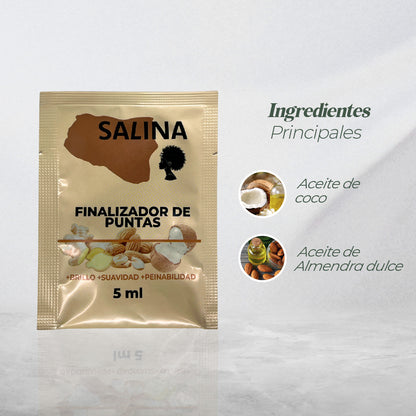 SACHET FINALIZADOR DE PUNTAS PARA RIZOS SALINA 5ML