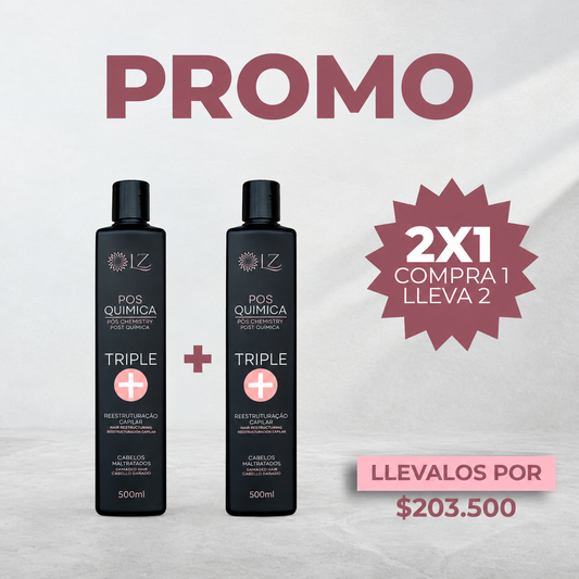 PROMO COMPRA 1 TRIPLE, LLEVA GRATIS UNO IGUAL