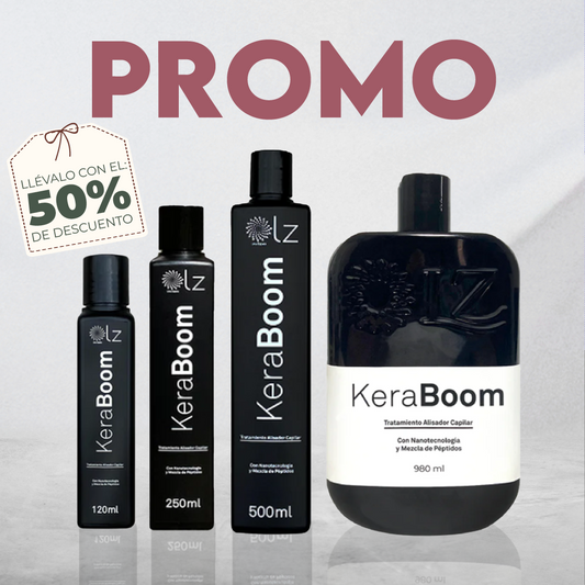 KERABOOM MULTIPÉPTIDOS - ALISA UN 85% SIN FORMOL - 50%OFF
