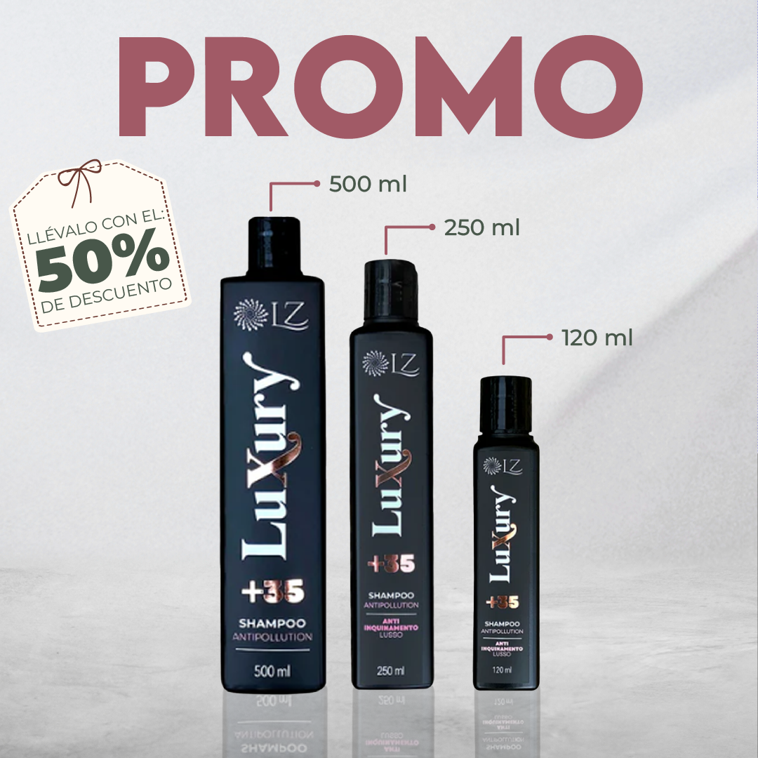 SHAMPOO LUXURY 50% OFF